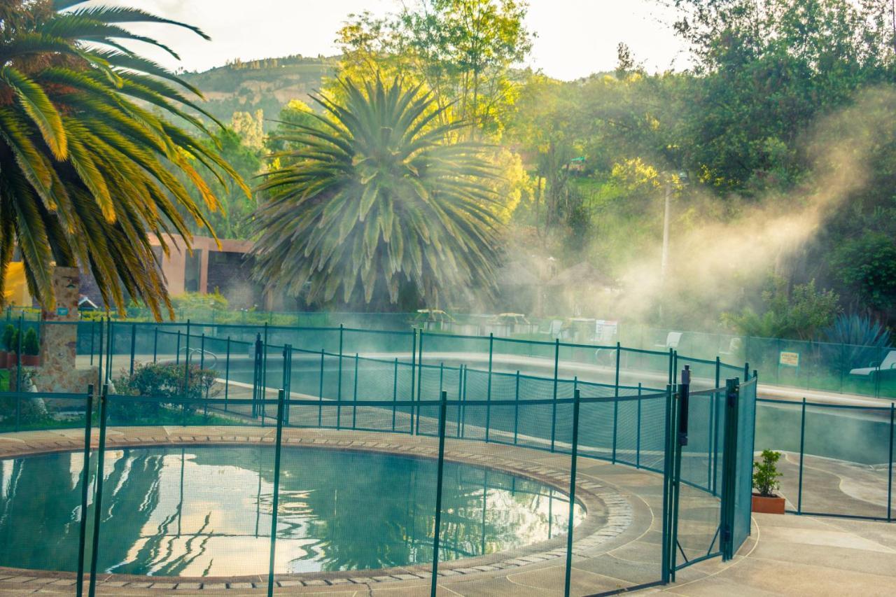 Hotel Termales El Batan Cuítiva Екстериор снимка