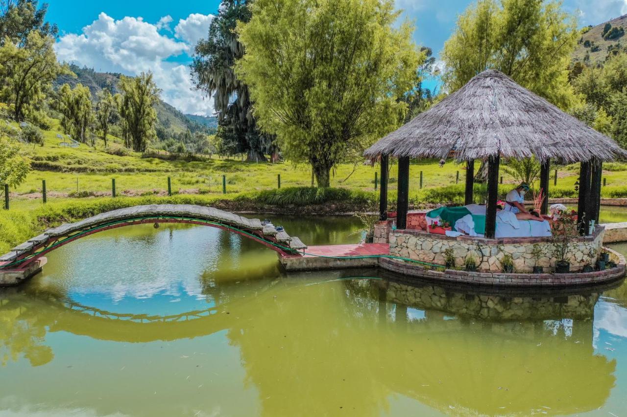 Hotel Termales El Batan Cuítiva Екстериор снимка