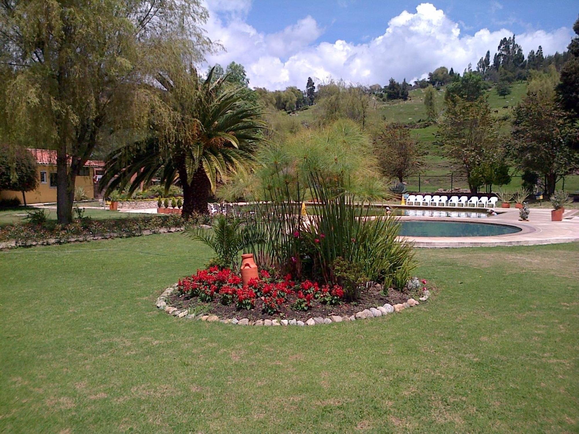 Hotel Termales El Batan Cuítiva Екстериор снимка