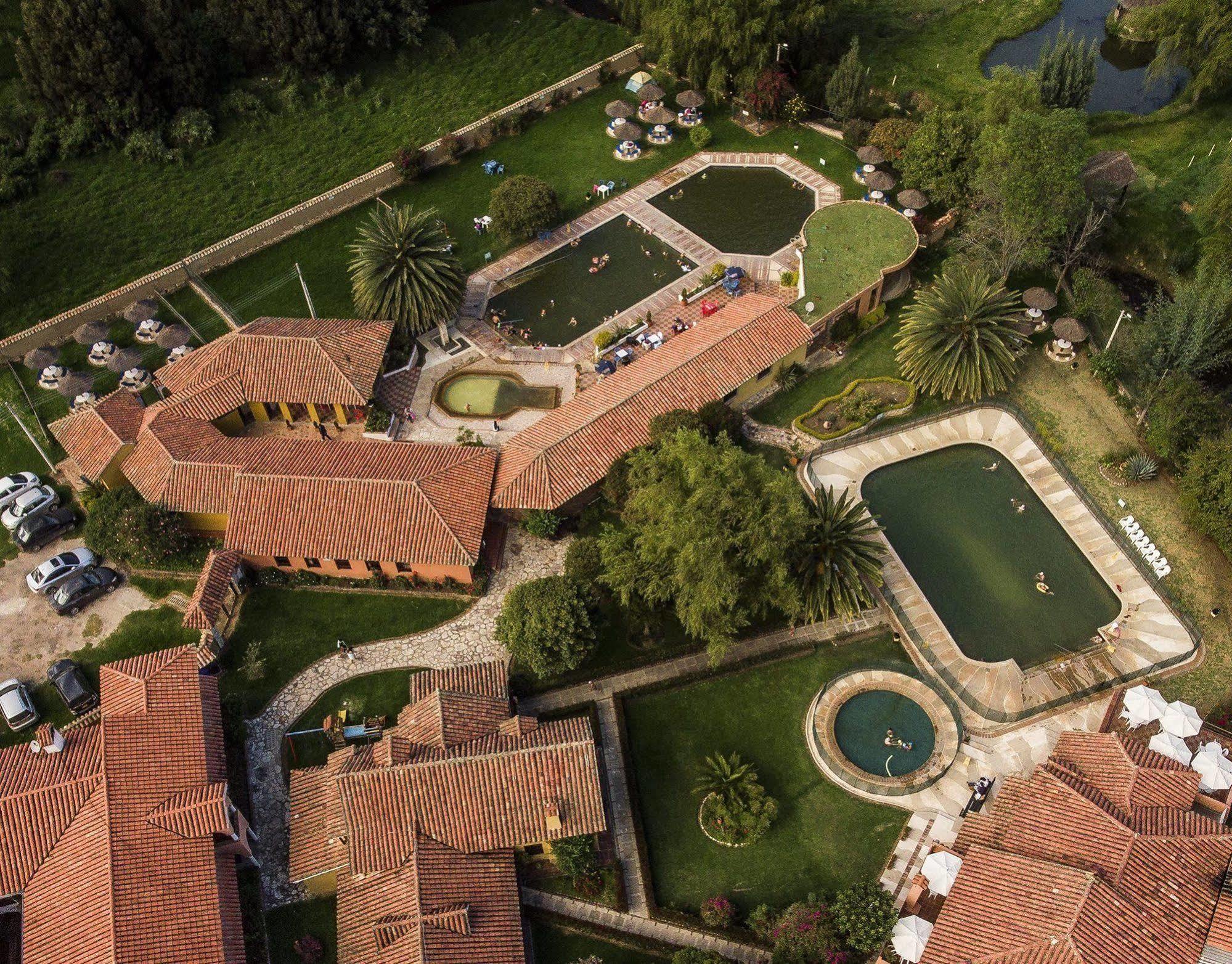 Hotel Termales El Batan Cuítiva Екстериор снимка