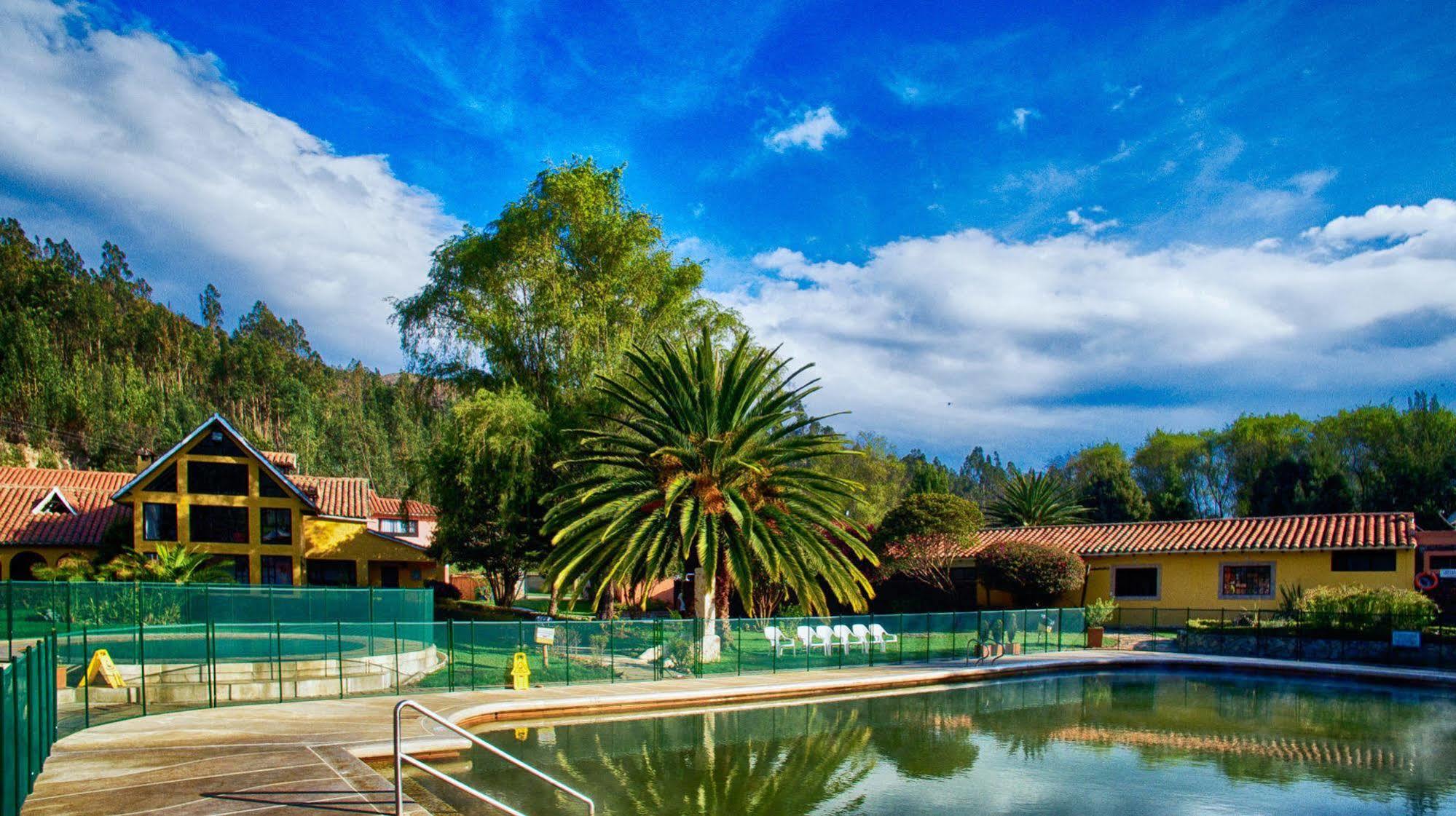 Hotel Termales El Batan Cuítiva Екстериор снимка